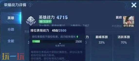 王者榮耀排位表現分如何加分 王者榮耀排位表現分加分表分享